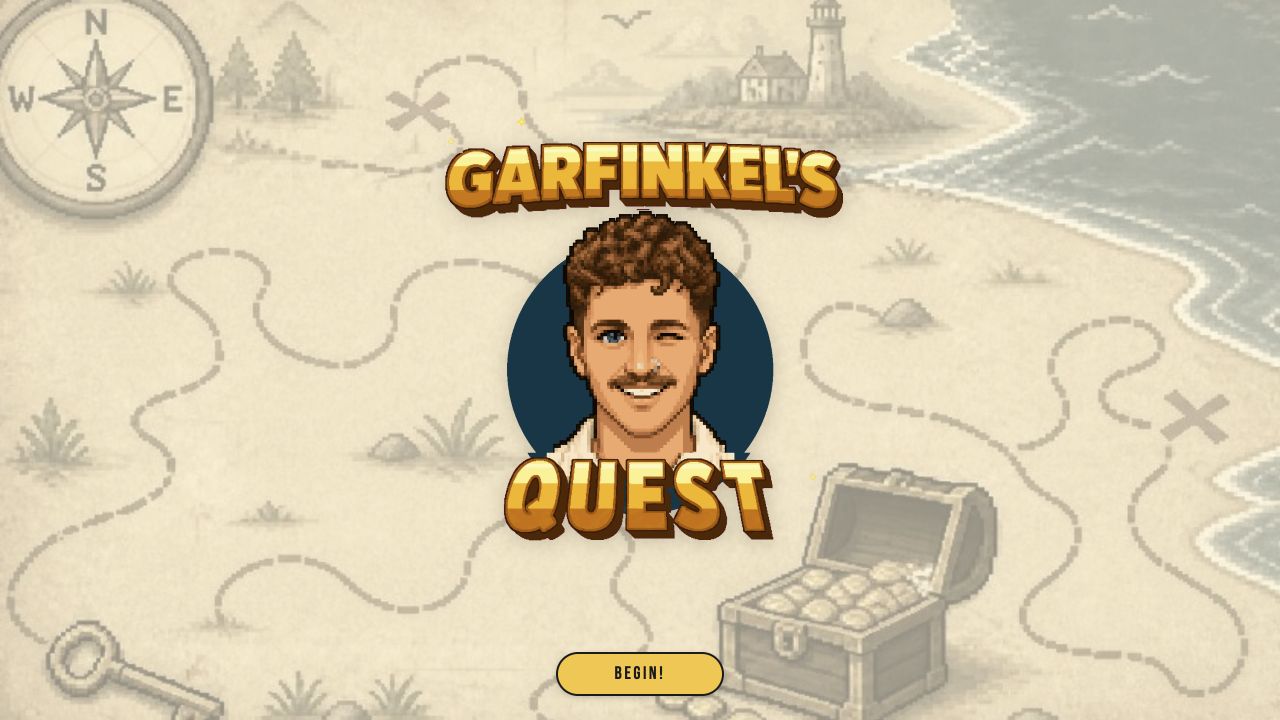 Garfinkels Quest game screen